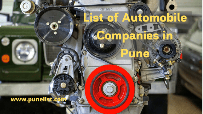 Automobile Companies in Pune